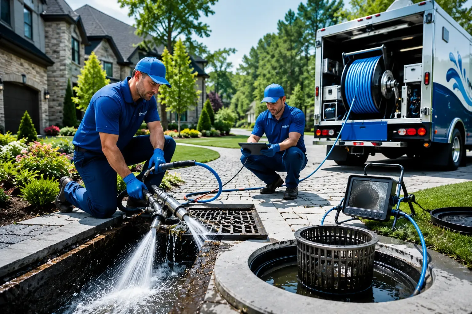 Local outdoor drain cleaning professionals in Blain, PA