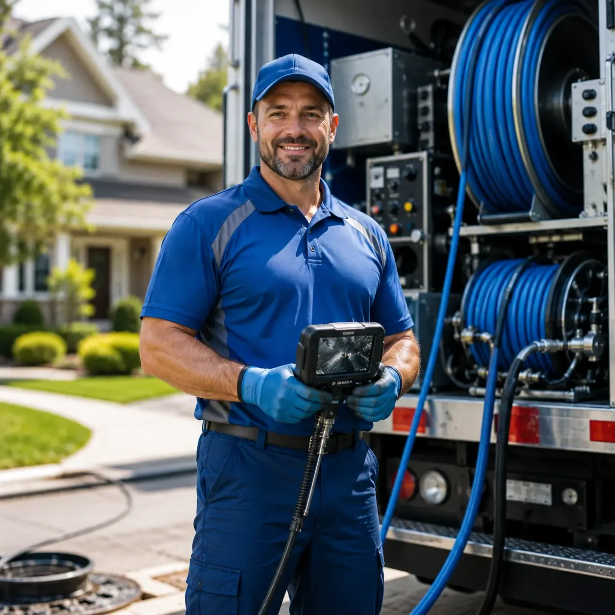 Local outdoor drain cleaning specialists in Blain, PA